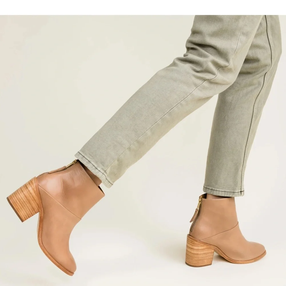 NEW IN BOX Anthropologie‎ x Nisolo Dari Heeled Boots
